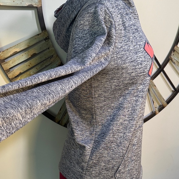 Under Armour Navy& White  Hoodie with Logo - Picture 5 of 10